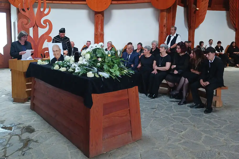 Elbúcsúztunk Dezső János kollégánktól. Szekeres Attila felvétele Elbúcsúztunk Dezső János kollégánktól