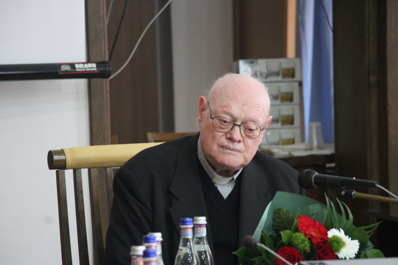 Szabó Lajos kanonok köszöntése