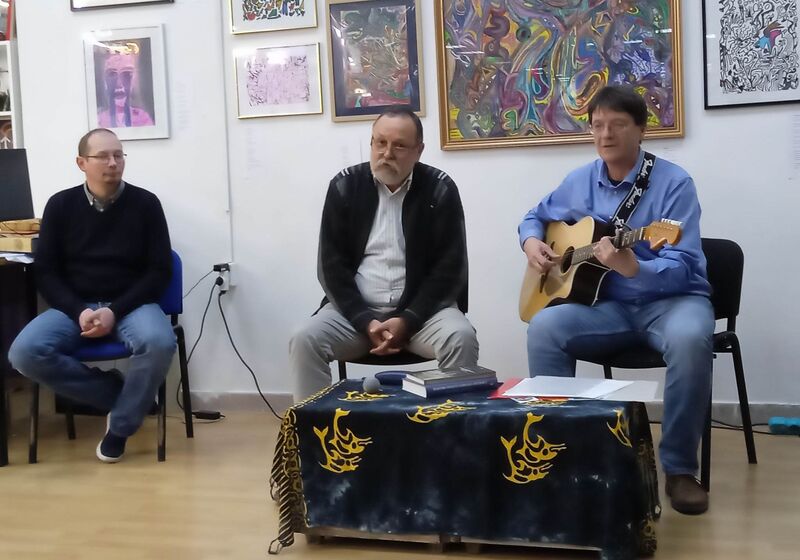 Huszár Szilmér, Ferencz Csaba és Márk Attila. A szerző felvétele