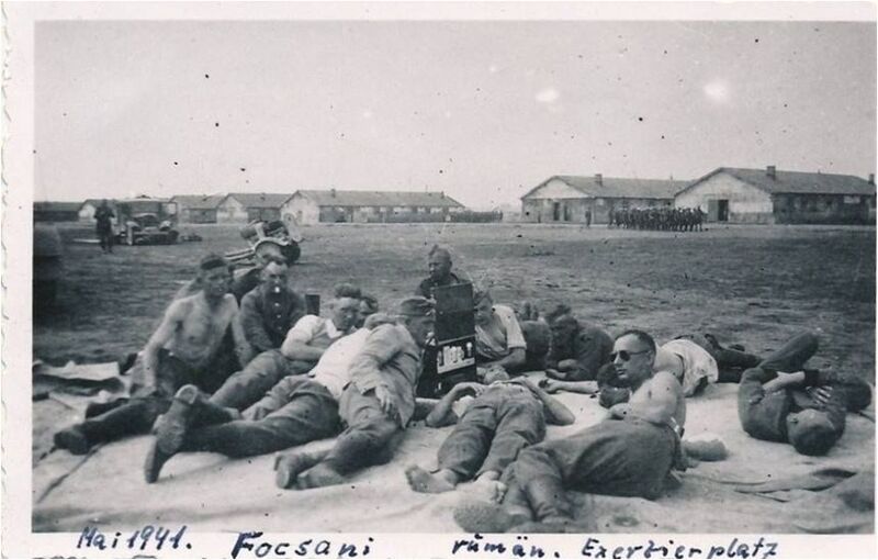 A dél-foksányi katonai támaszpont 1941 májusában