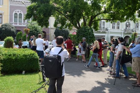 A kézdivásárhelyi fiatalok sajtótájékoztatóját óriási érdeklődés övezte