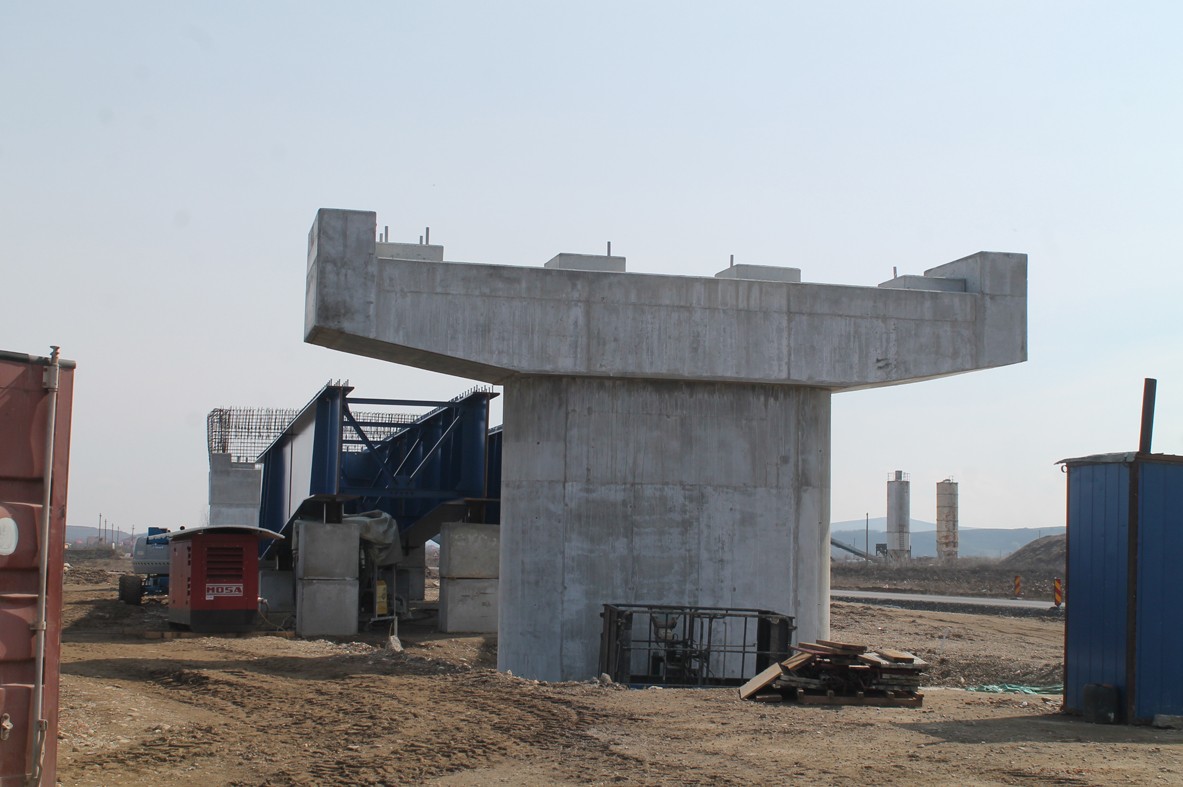 Autópálya-építés Maroskecén, Fotó: Nagy Tibor