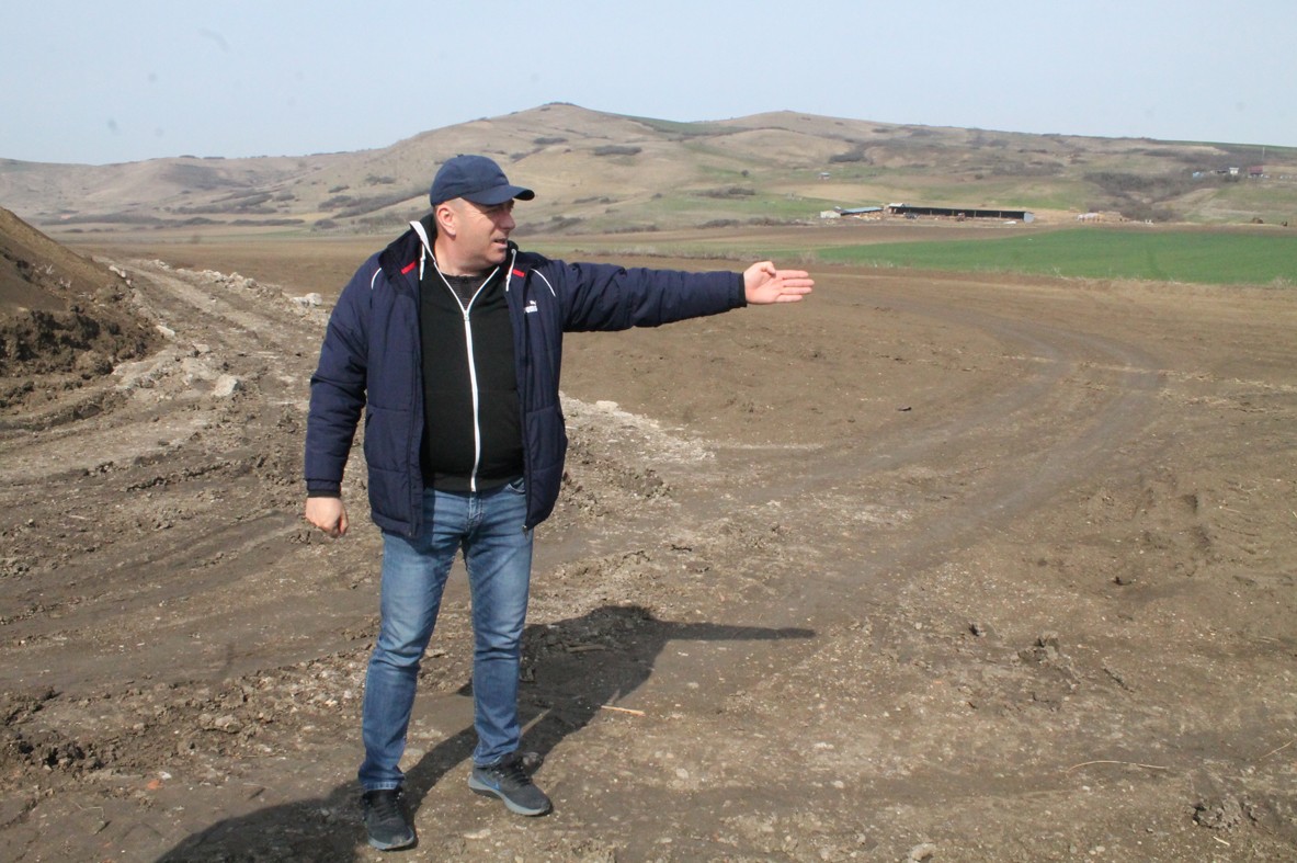 Autópálya-építés Maroskecén, Fotó: Nagy Tibor