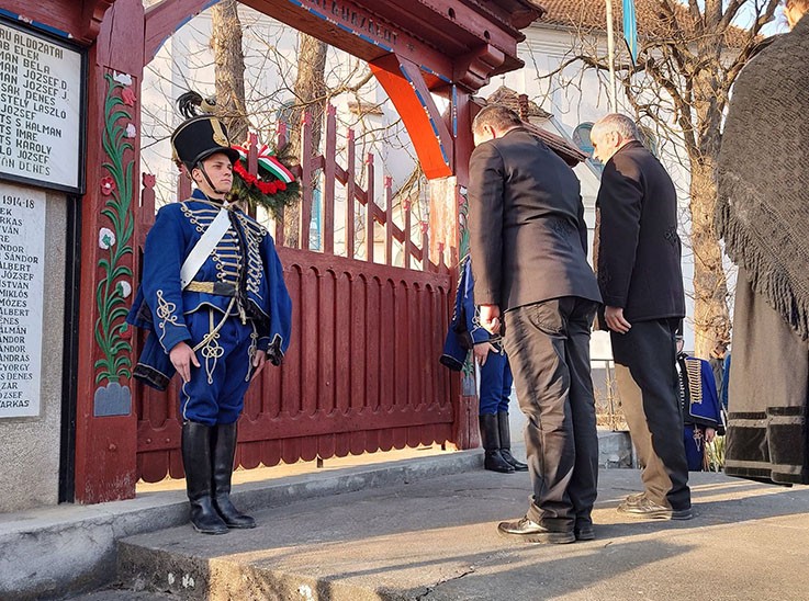Ma is harcolni kell a szabadságért, a jogokért – hangzott el a 174 éve kitört forradalom és a mostani ukrajnai háború kapcsán