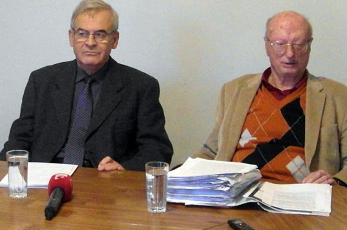 Tőkés László és Kincses Előd (Fotó: archív)