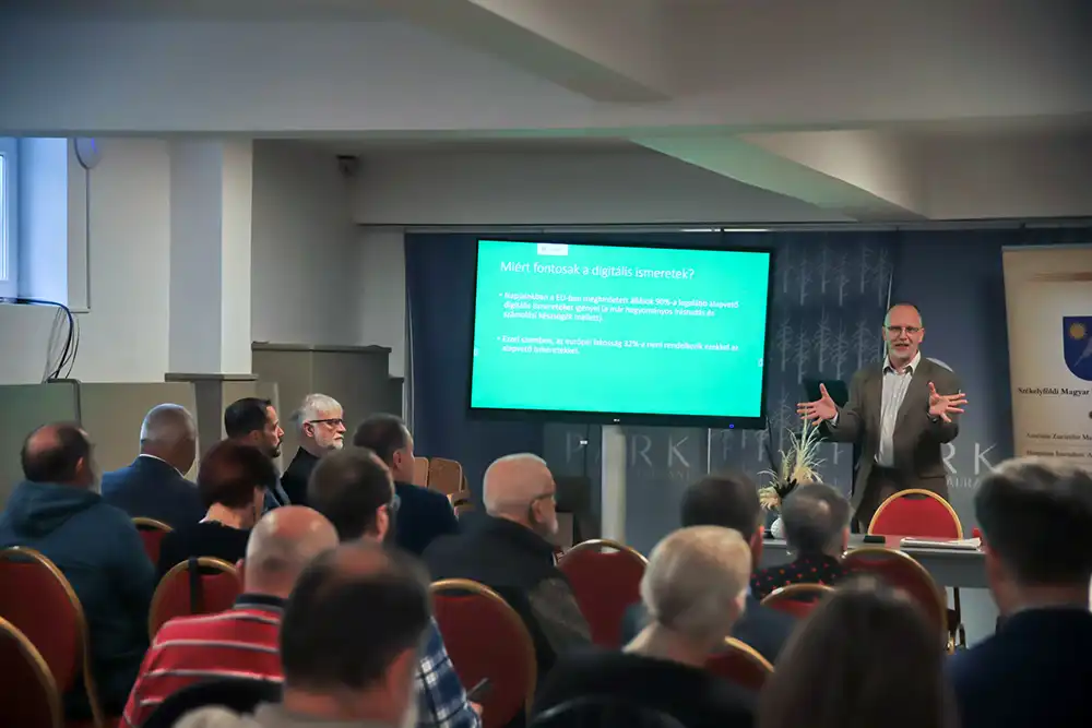 Telegdy Balázs / fotó Albert Levente Telegdy Balázs - SzMUE konferencia