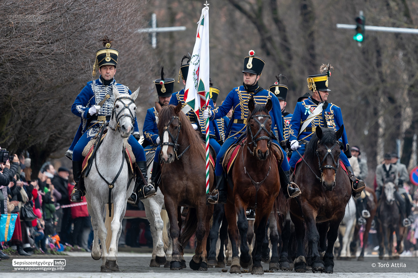 Március 15-i ünnepi megemlékezés Sepsiszentgyörgyön - fotó Toró Attila