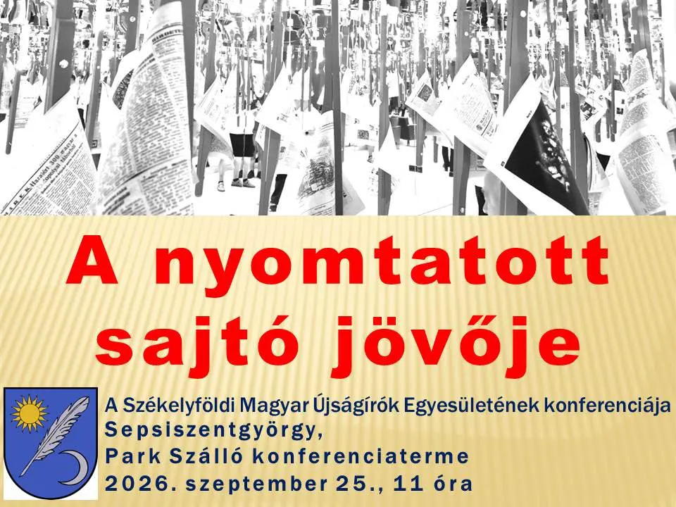 A nyomtatott sajtó jövője – SZMÚE-konferencia Sepsiszentgyörgyön